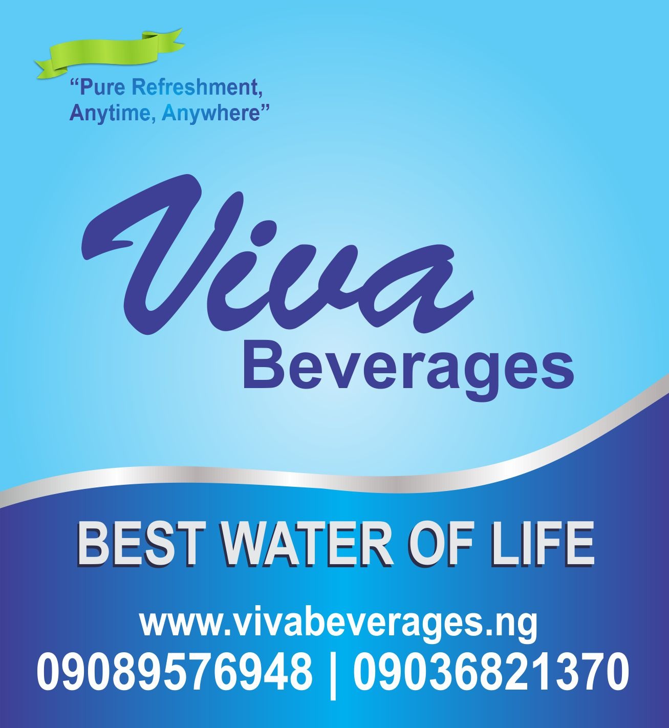 Viva Beverages bottled water assortment